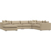 Tan Chenille / D 156" / W 120" / H 32"