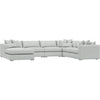 Light Grey Chenille / D 156" / W 120" / H 32"