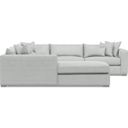 Helena 5-Piece Fabric Sectional by Bernhardt in stainless steel. Made from unique in a unique style.