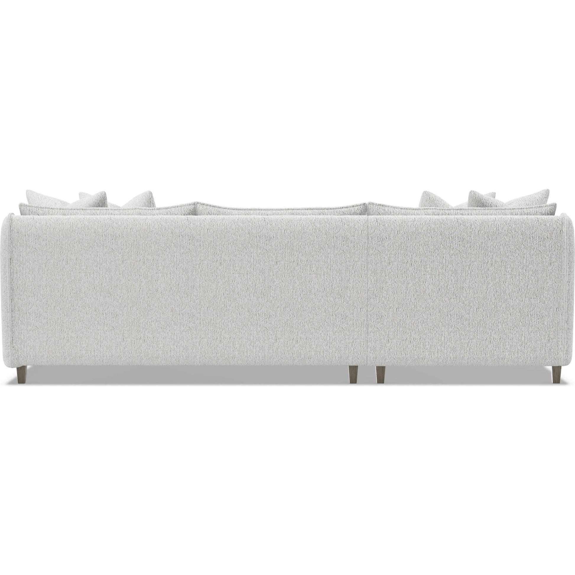Joli 2-Piece Fabric Sectional by Bernhardt in wdf, 789 portobello. Made from unique in a unique style.