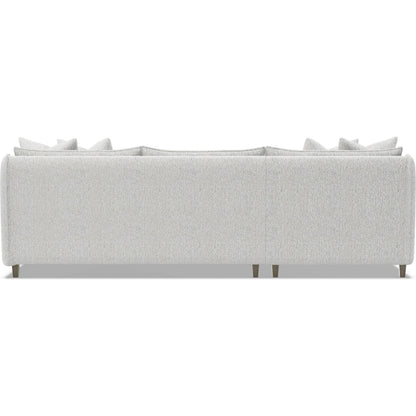 Joli 2-Piece Fabric Sectional by Bernhardt in wdf, 789 portobello. Made from unique in a unique style.