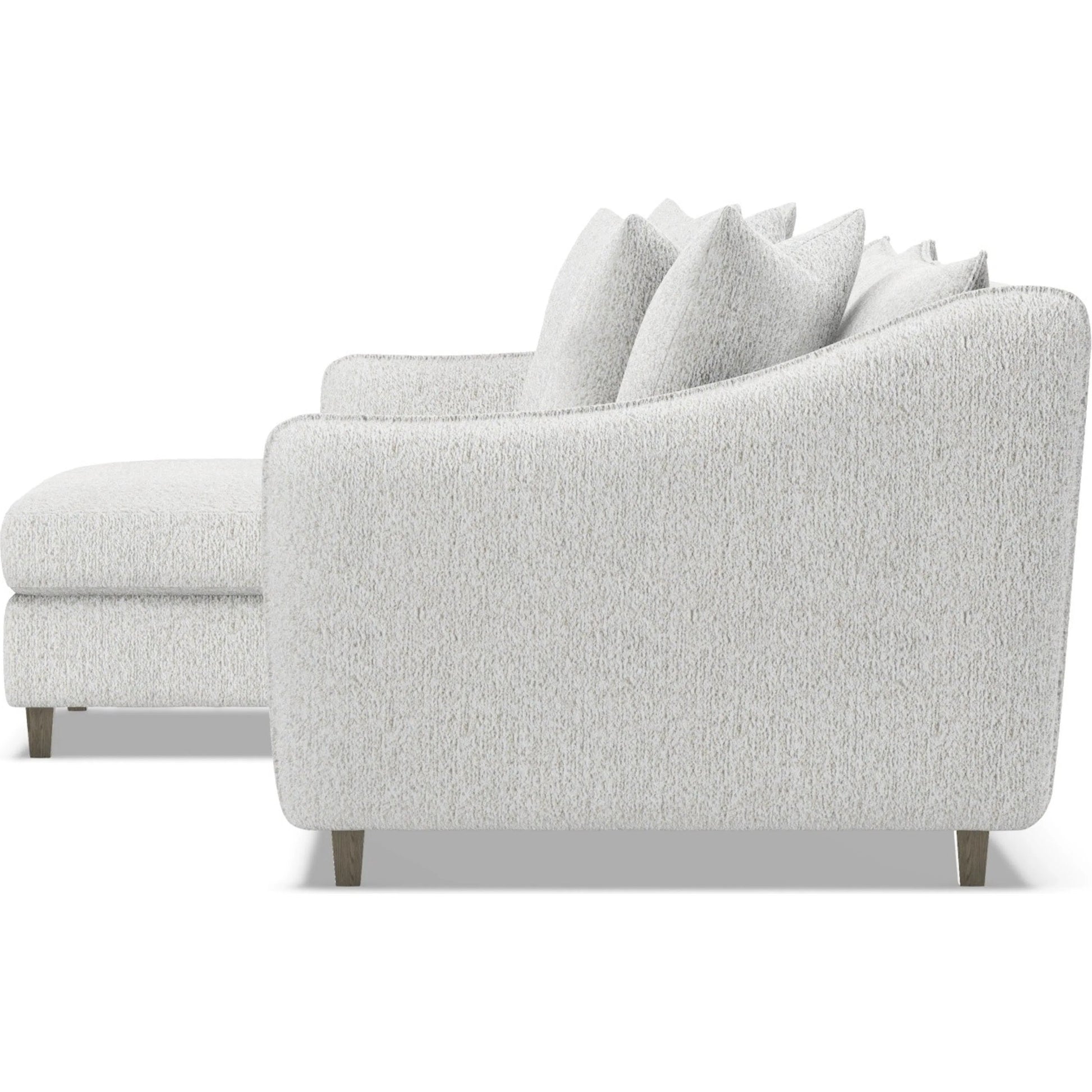 Joli 2-Piece Fabric Sectional by Bernhardt in wdf, 789 portobello. Made from unique in a unique style.