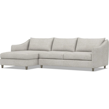 Joli 2-Piece Fabric Sectional by Bernhardt in wdf, 789 portobello. Made from unique in a unique style.