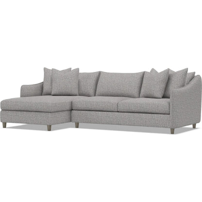 Joli 2-Piece Fabric Sectional by Bernhardt in wdf, 789 portobello. Made from unique in a unique style.