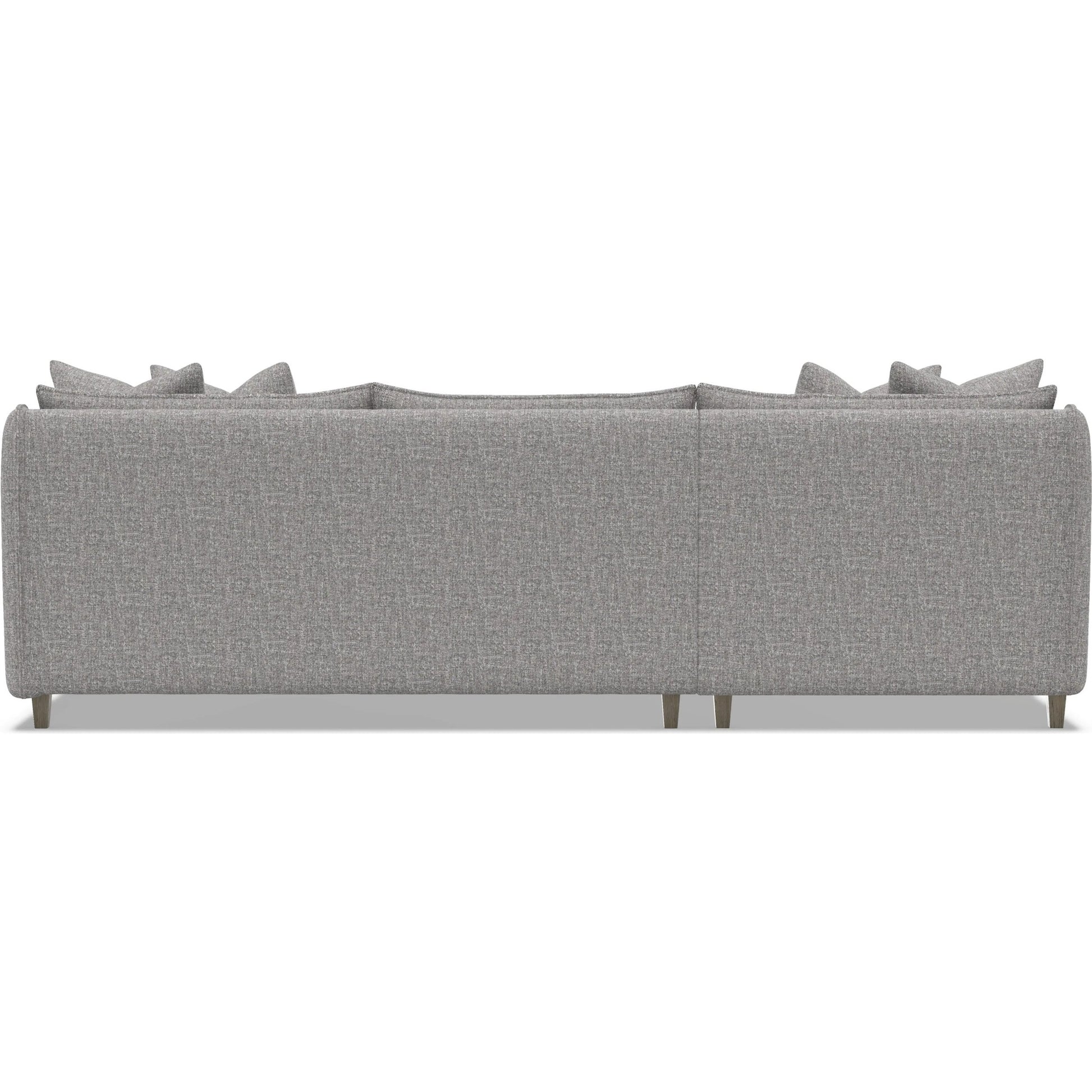 Joli 2-Piece Fabric Sectional by Bernhardt in wdf, 789 portobello. Made from unique in a unique style.