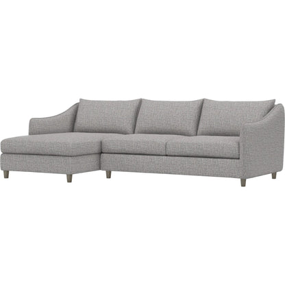 Joli 2-Piece Fabric Sectional by Bernhardt in wdf, 789 portobello. Made from unique in a unique style.