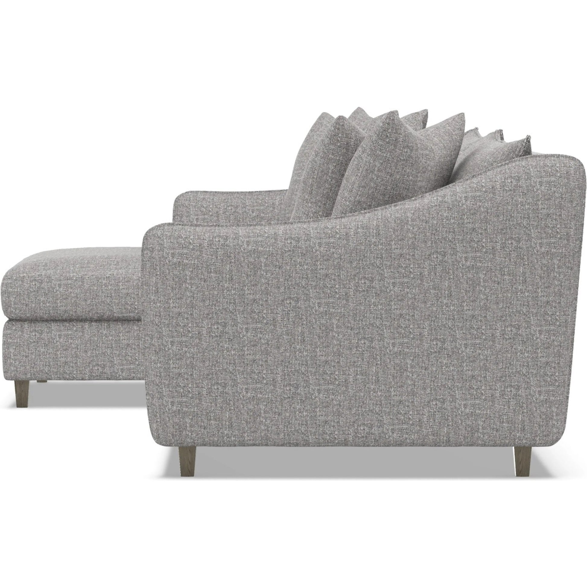 Joli 2-Piece Fabric Sectional by Bernhardt in wdf, 789 portobello. Made from unique in a unique style.