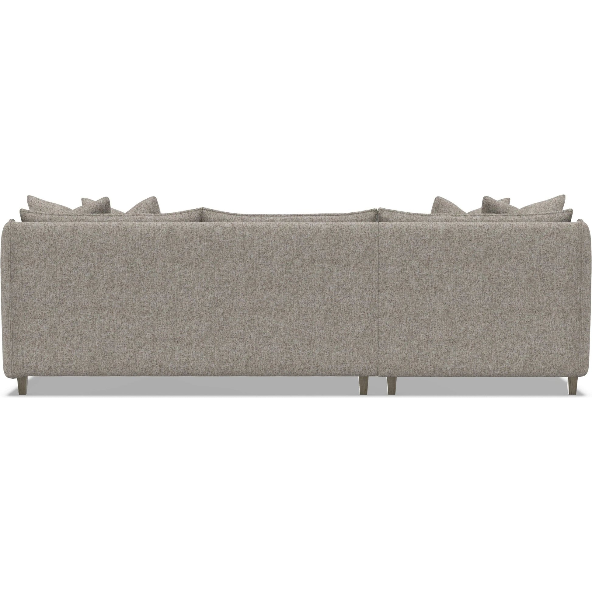 Joli 2-Piece Fabric Sectional by Bernhardt in wdf, 789 portobello. Made from unique in a unique style.