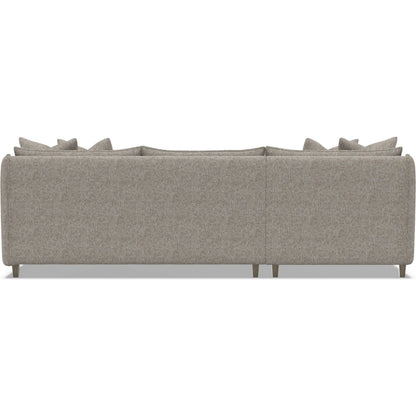 Joli 2-Piece Fabric Sectional by Bernhardt in wdf, 789 portobello. Made from unique in a unique style.