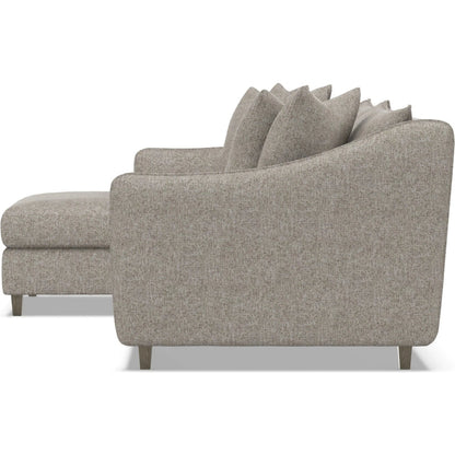 Joli 2-Piece Fabric Sectional by Bernhardt in wdf, 789 portobello. Made from unique in a unique style.