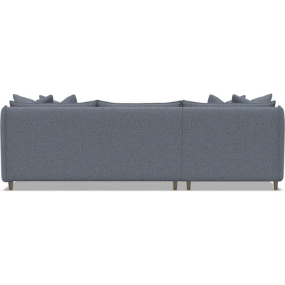 Joli 2-Piece Fabric Sectional by Bernhardt in wdf, 789 portobello. Made from unique in a unique style.