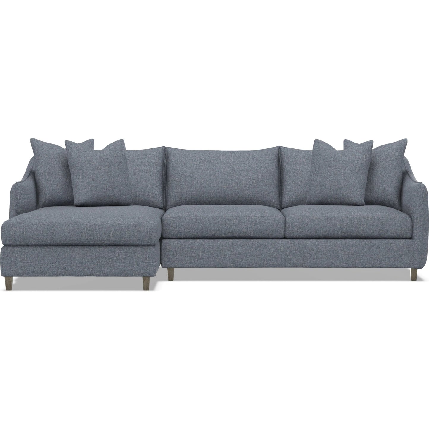 081 SI-2634562 | Additional Silo | Joli 2-Piece Fabric Sectional by Bernhardt in wdf, 789 portobello. Made from unique in a unique style.