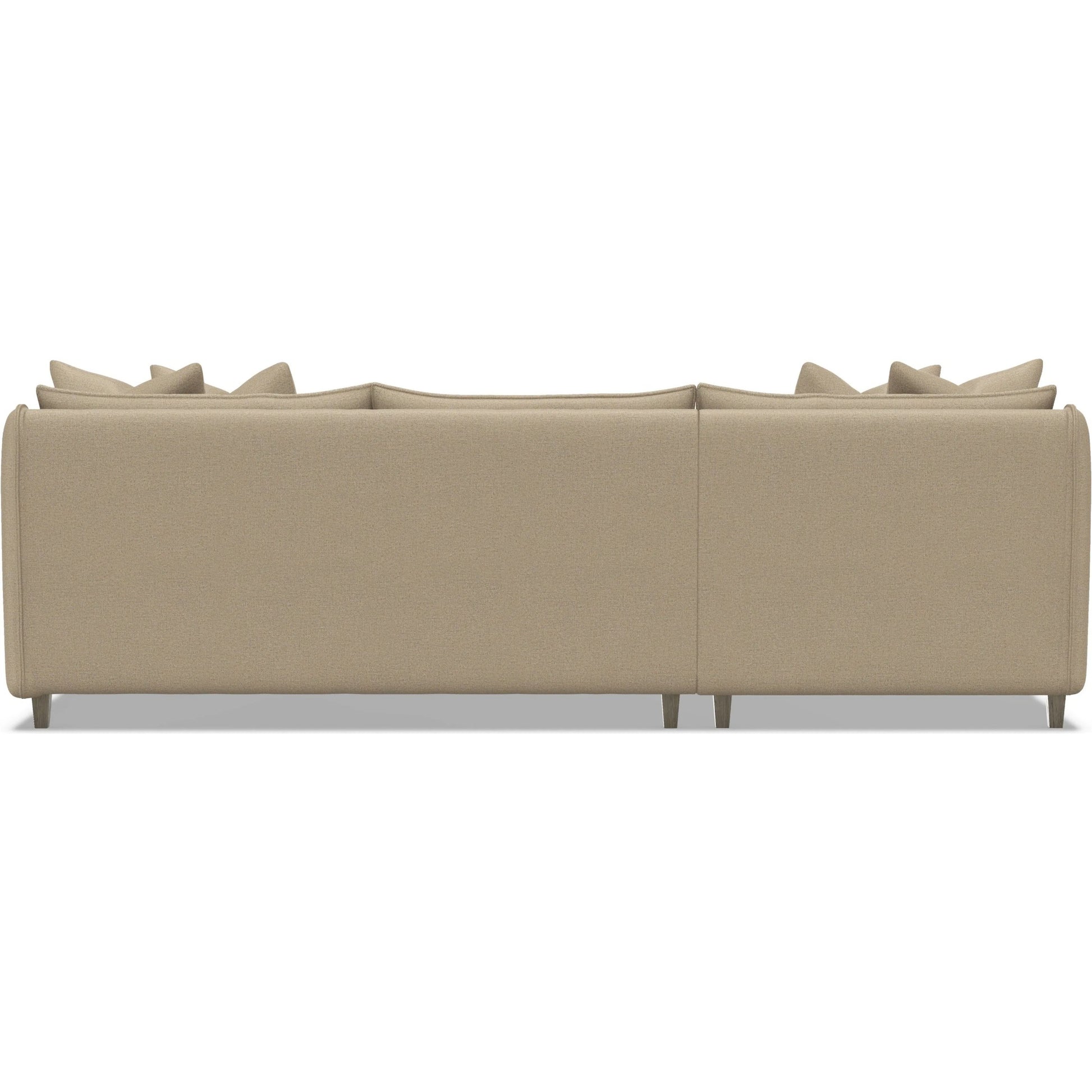Joli 2-Piece Fabric Sectional by Bernhardt in wdf, 789 portobello. Made from unique in a unique style.