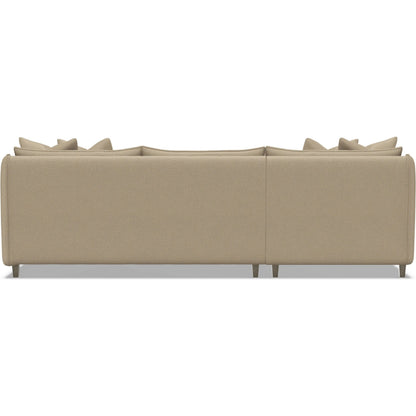 Joli 2-Piece Fabric Sectional by Bernhardt in wdf, 789 portobello. Made from unique in a unique style.