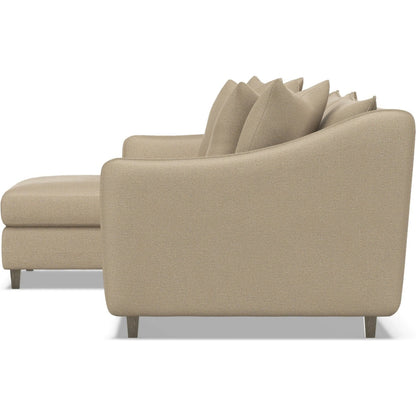 Joli 2-Piece Fabric Sectional by Bernhardt in wdf, 789 portobello. Made from unique in a unique style.