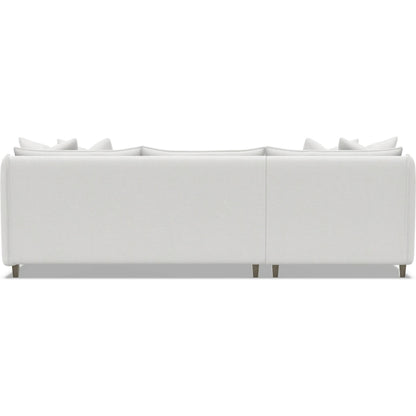 Joli 2-Piece Fabric Sectional by Bernhardt in wdf, 789 portobello. Made from unique in a unique style.