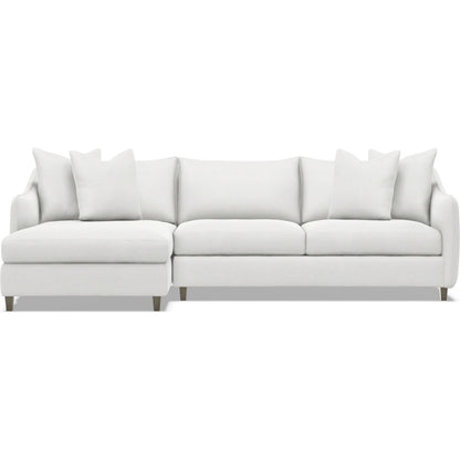 Joli 2-Piece Fabric Sectional by Bernhardt in wdf, 789 portobello. Made from unique in a unique style.