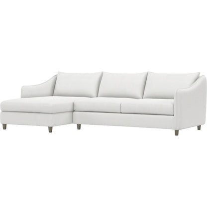 Joli 2-Piece Fabric Sectional by Bernhardt in wdf, 789 portobello. Made from unique in a unique style.
