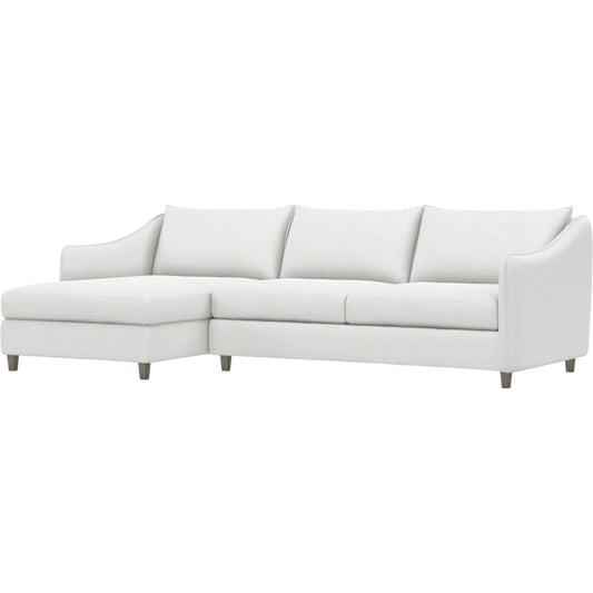 Joli 2-Piece Fabric Sectional by Bernhardt in wdf, 789 portobello. Made from unique in a unique style.