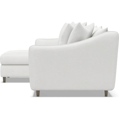 Joli 2-Piece Fabric Sectional by Bernhardt in wdf, 789 portobello. Made from unique in a unique style.