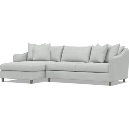 Joli 2-Piece Fabric Sectional by Bernhardt in wdf, 789 portobello. Made from unique in a unique style.