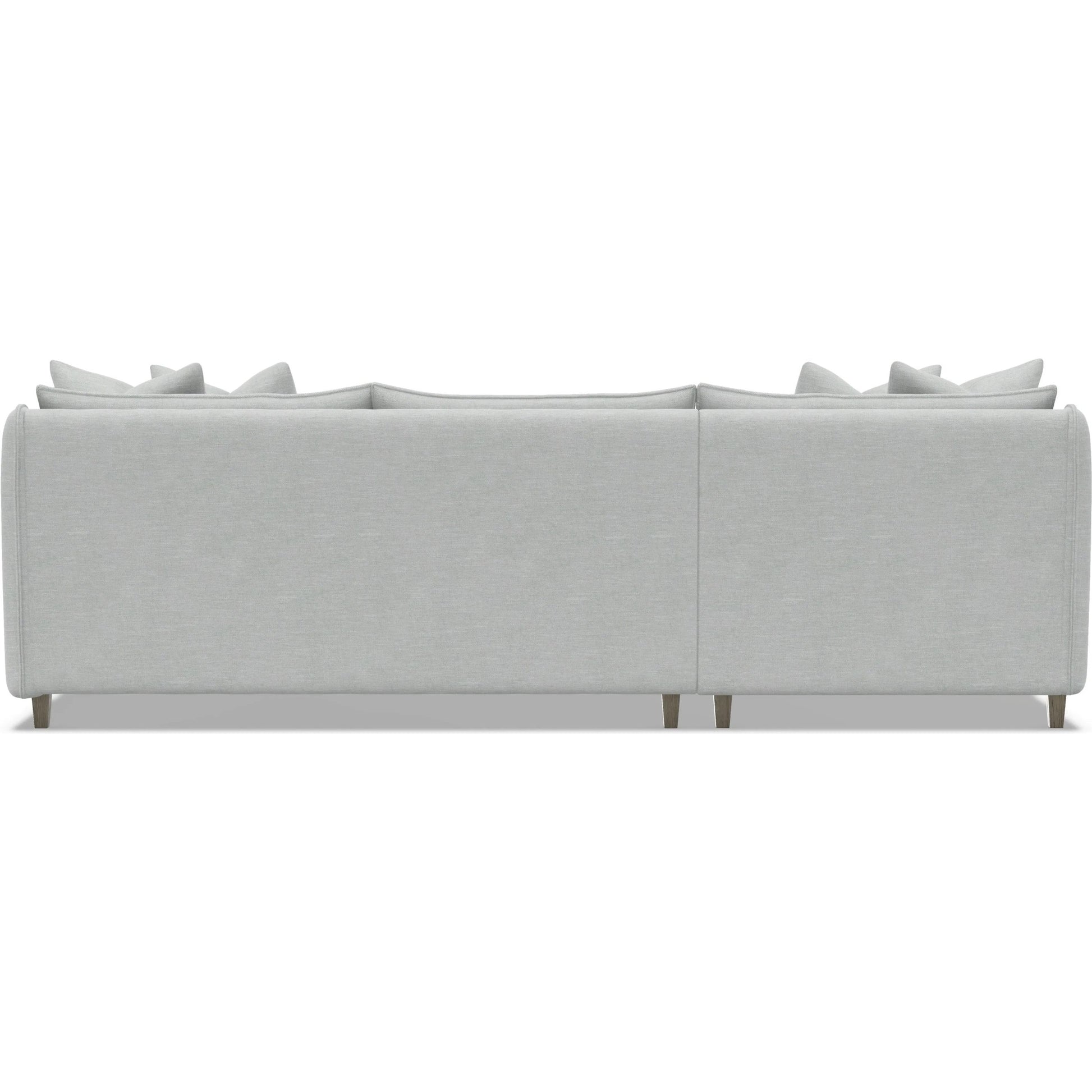 Joli 2-Piece Fabric Sectional by Bernhardt in wdf, 789 portobello. Made from unique in a unique style.