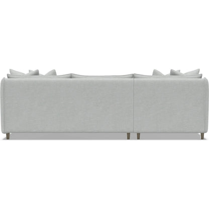 Joli 2-Piece Fabric Sectional by Bernhardt in wdf, 789 portobello. Made from unique in a unique style.