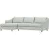 Light Grey Chenille / D 42" / W 101" / H 32"