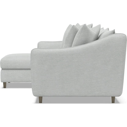 Joli 2-Piece Fabric Sectional by Bernhardt in wdf, 789 portobello. Made from unique in a unique style.