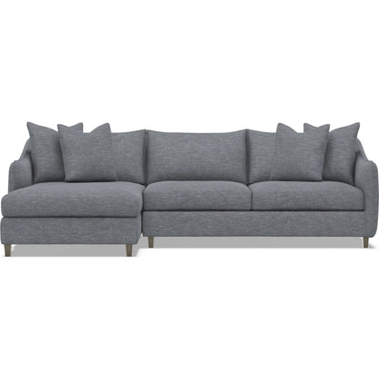 Joli 2-Piece Fabric Sectional by Bernhardt in wdf, 789 portobello. Made from unique in a unique style.