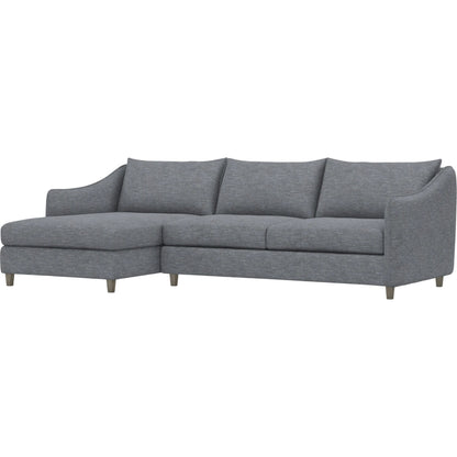 Joli 2-Piece Fabric Sectional by Bernhardt in wdf, 789 portobello. Made from unique in a unique style.