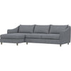 Dark Grey Chenille / D 42" / W 101" / H 32"