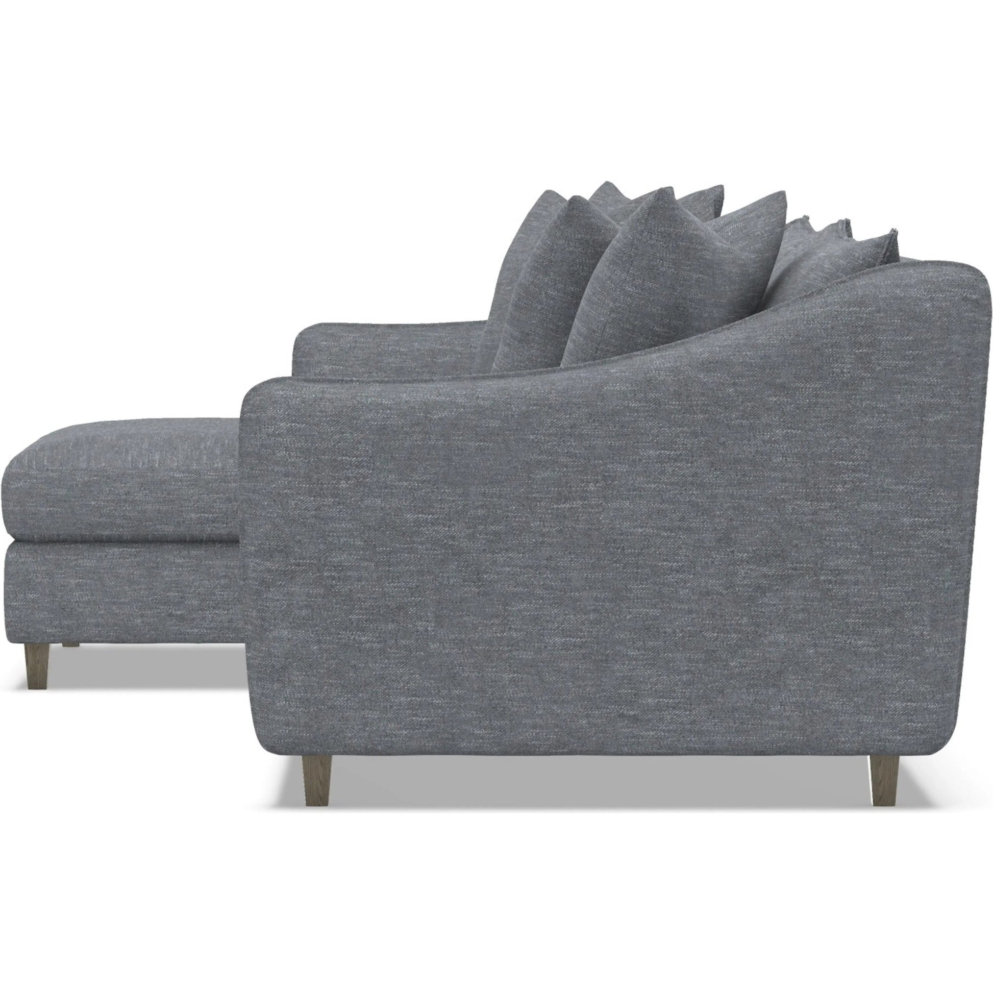 Joli 2-Piece Fabric Sectional by Bernhardt in wdf, 789 portobello. Made from unique in a unique style.