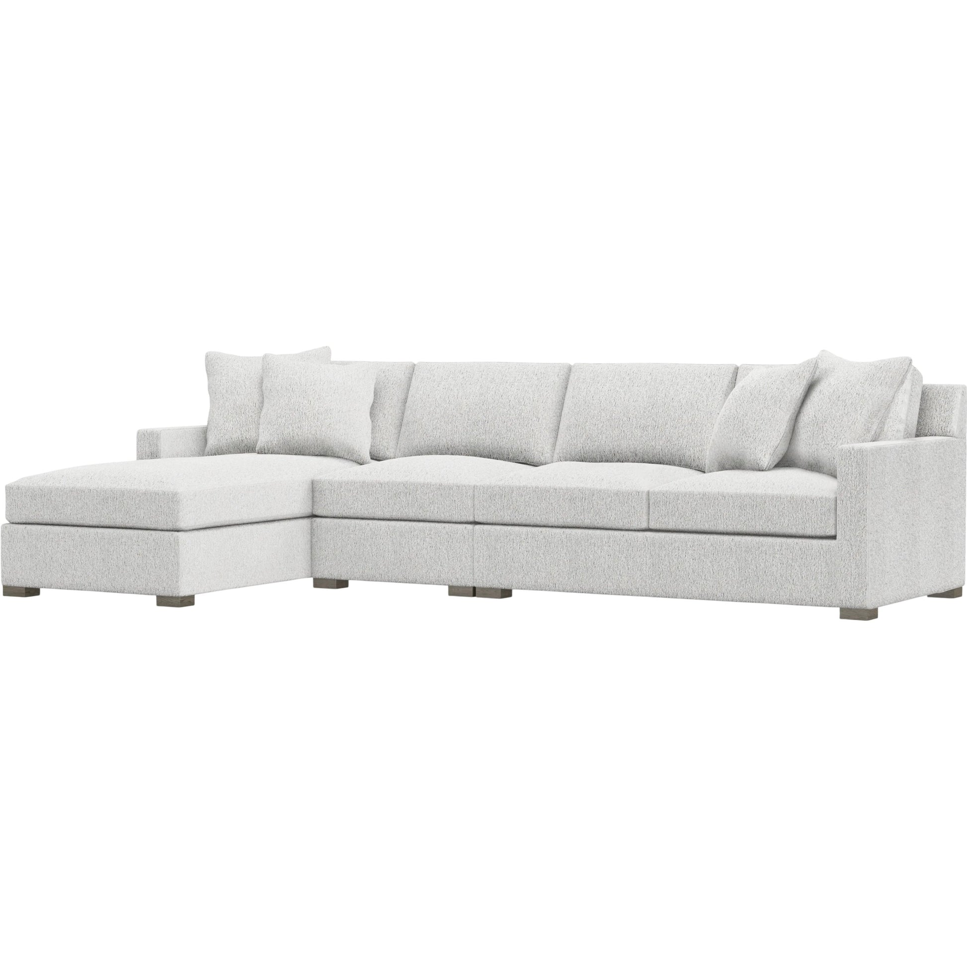 Kelsey 3-Piece Fabric Sectional by Bernhardt in wdf, 789 portobello. Made from unique in a unique style.