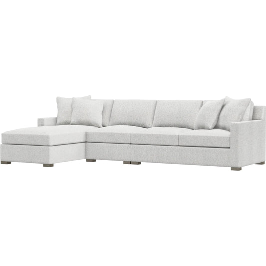 Kelsey 3-Piece Fabric Sectional by Bernhardt in wdf, 789 portobello. Made from unique in a unique style.