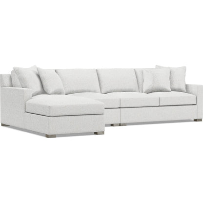 Kelsey 3-Piece Fabric Sectional by Bernhardt in wdf, 789 portobello. Made from unique in a unique style.