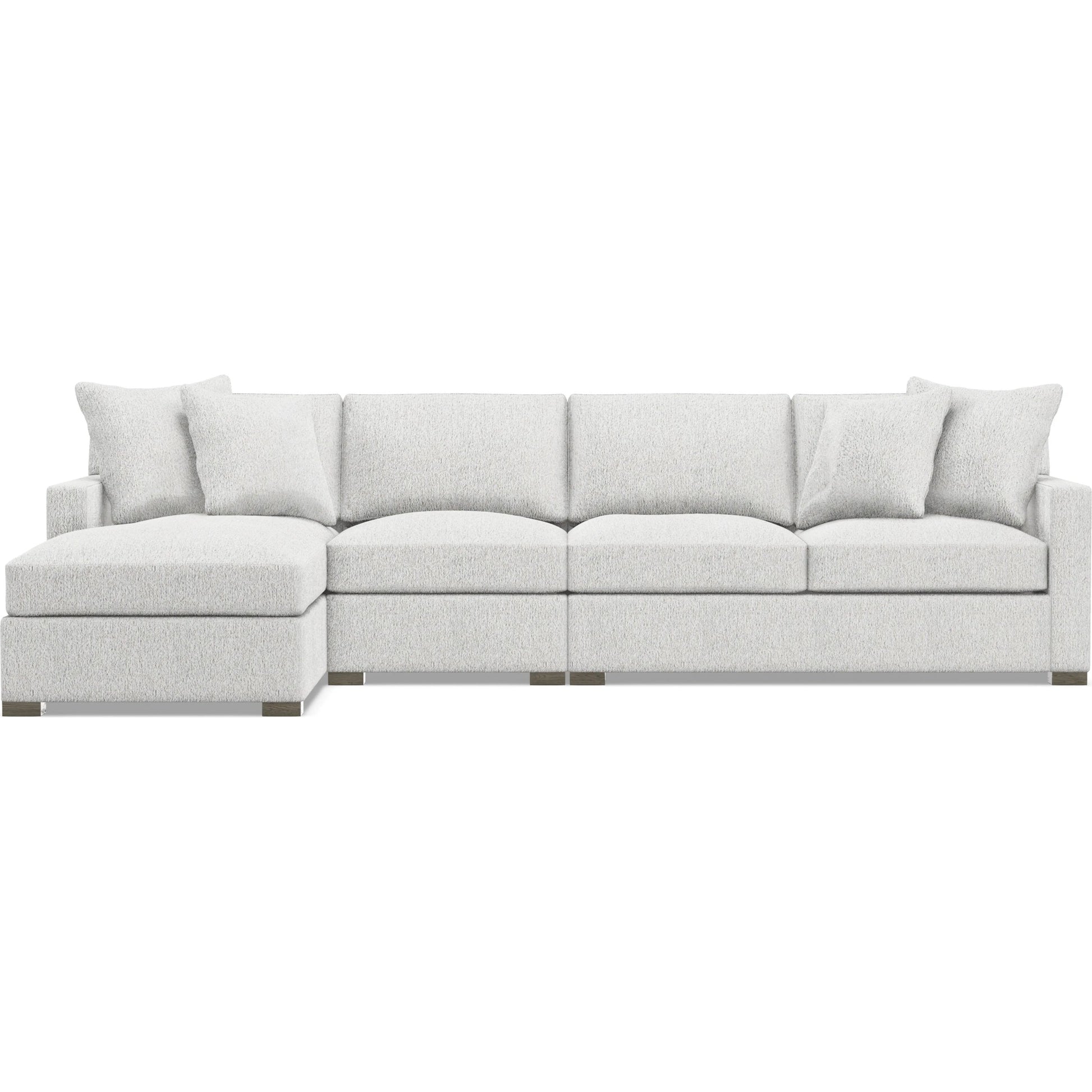 Kelsey 3-Piece Fabric Sectional by Bernhardt in wdf, 789 portobello. Made from unique in a unique style.