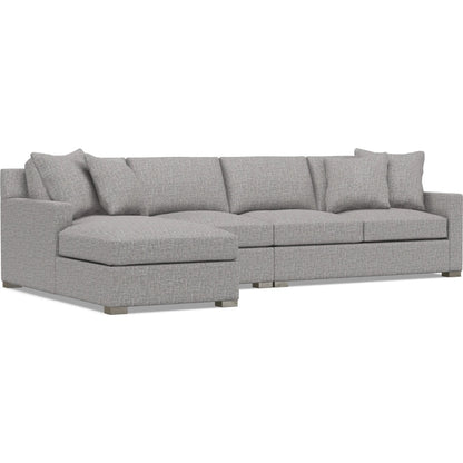 Kelsey 3-Piece Fabric Sectional by Bernhardt in wdf, 789 portobello. Made from unique in a unique style.