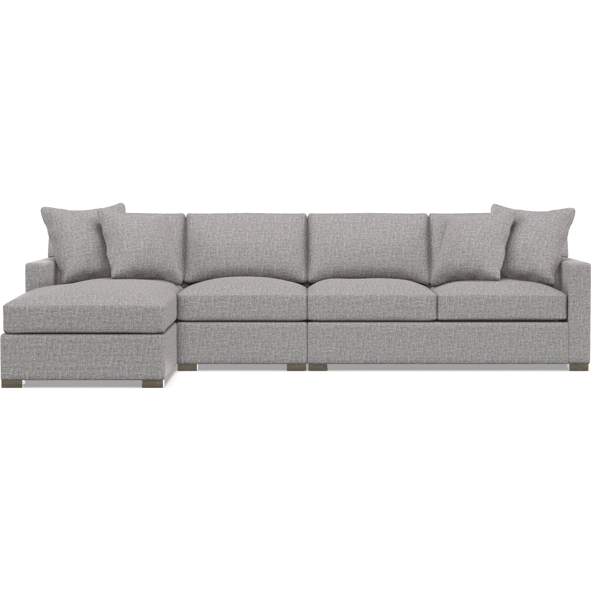 Kelsey 3-Piece Fabric Sectional by Bernhardt in wdf, 789 portobello. Made from unique in a unique style.