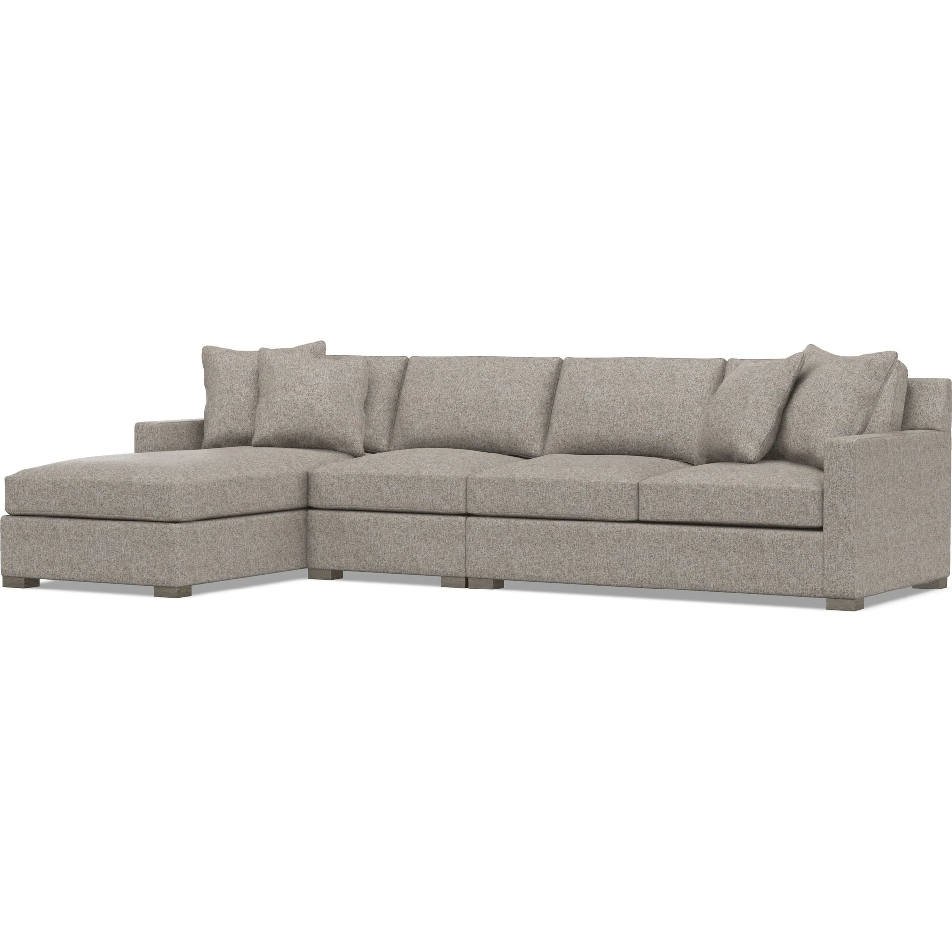 Kelsey 3-Piece Fabric Sectional by Bernhardt in wdf, 789 portobello. Made from unique in a unique style.