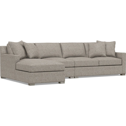 Kelsey 3-Piece Fabric Sectional by Bernhardt in wdf, 789 portobello. Made from unique in a unique style.