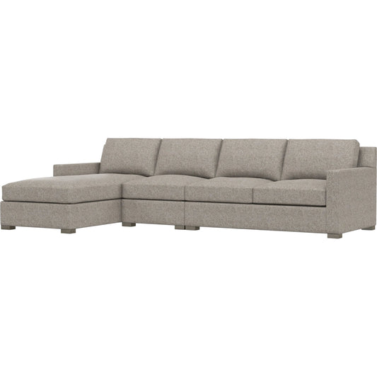 Kelsey 3-Piece Fabric Sectional by Bernhardt in wdf, 789 portobello. Made from unique in a unique style.