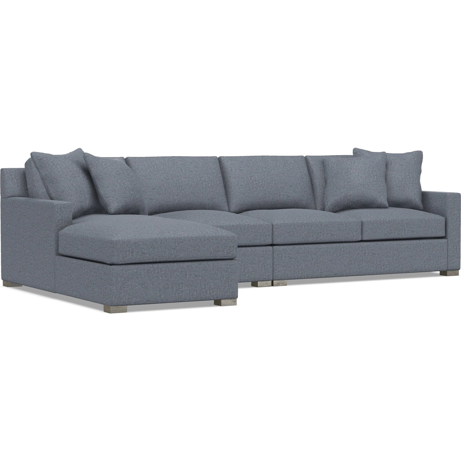 Kelsey 3-Piece Fabric Sectional by Bernhardt in wdf, 789 portobello. Made from unique in a unique style.