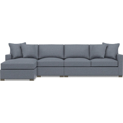 Kelsey 3-Piece Fabric Sectional by Bernhardt in wdf, 789 portobello. Made from unique in a unique style.