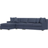 Blue Chenille / Left Hand Facing