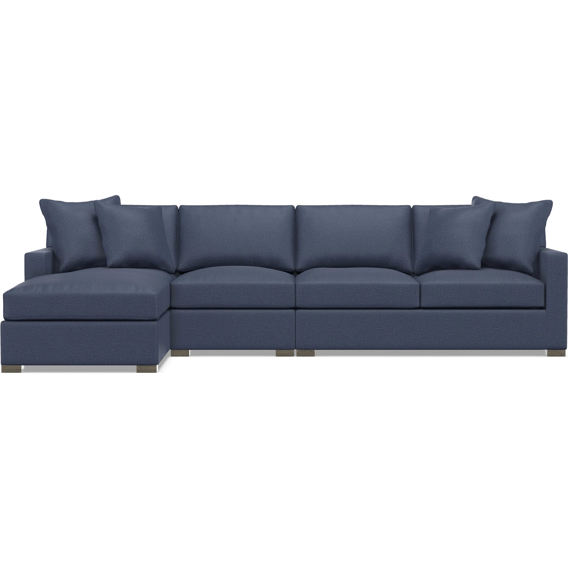 Kelsey 3-Piece Fabric Sectional by Bernhardt in wdf, 789 portobello. Made from unique in a unique style.