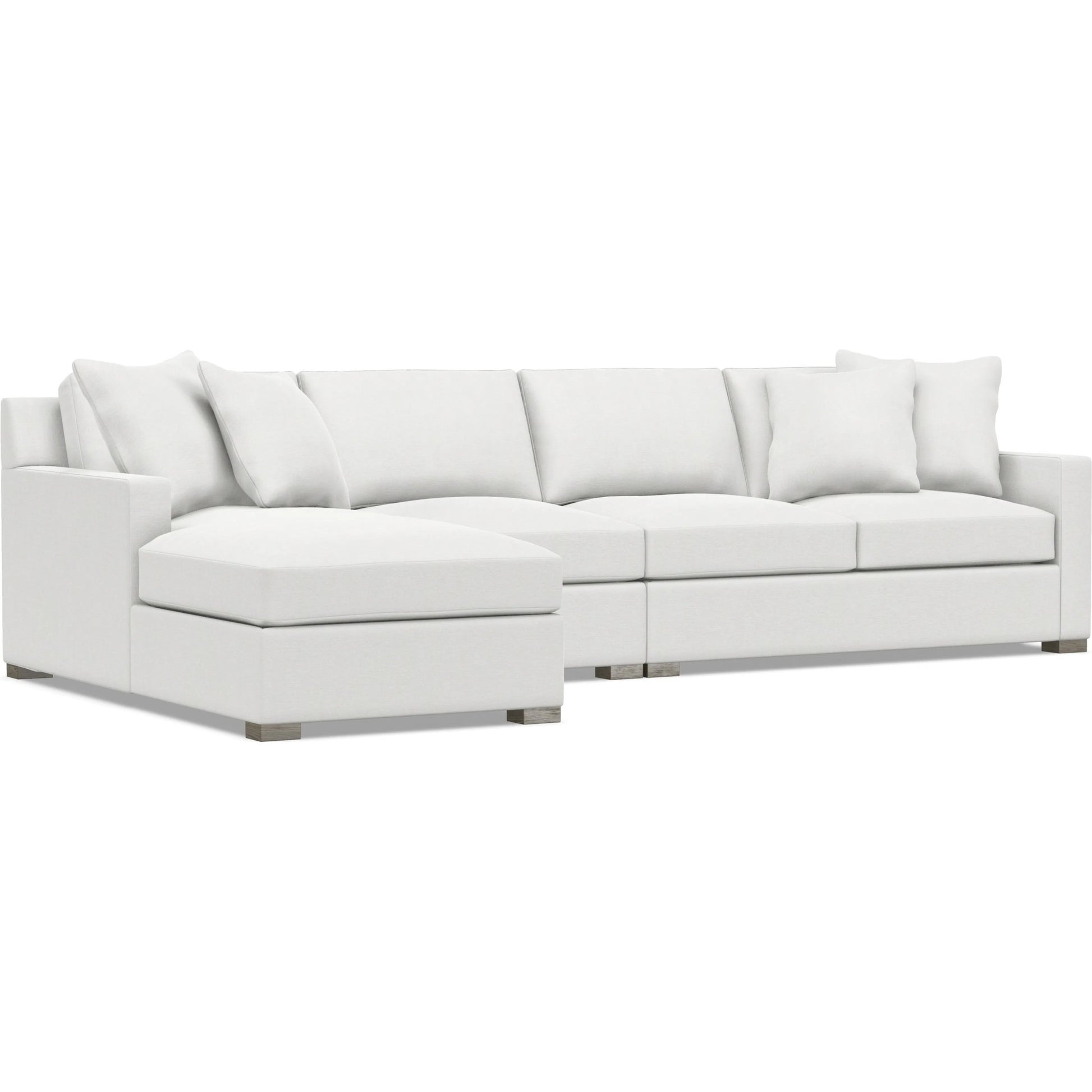Kelsey 3-Piece Fabric Sectional by Bernhardt in wdf, 789 portobello. Made from unique in a unique style.