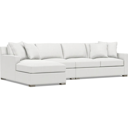 Kelsey 3-Piece Fabric Sectional by Bernhardt in wdf, 789 portobello. Made from unique in a unique style.