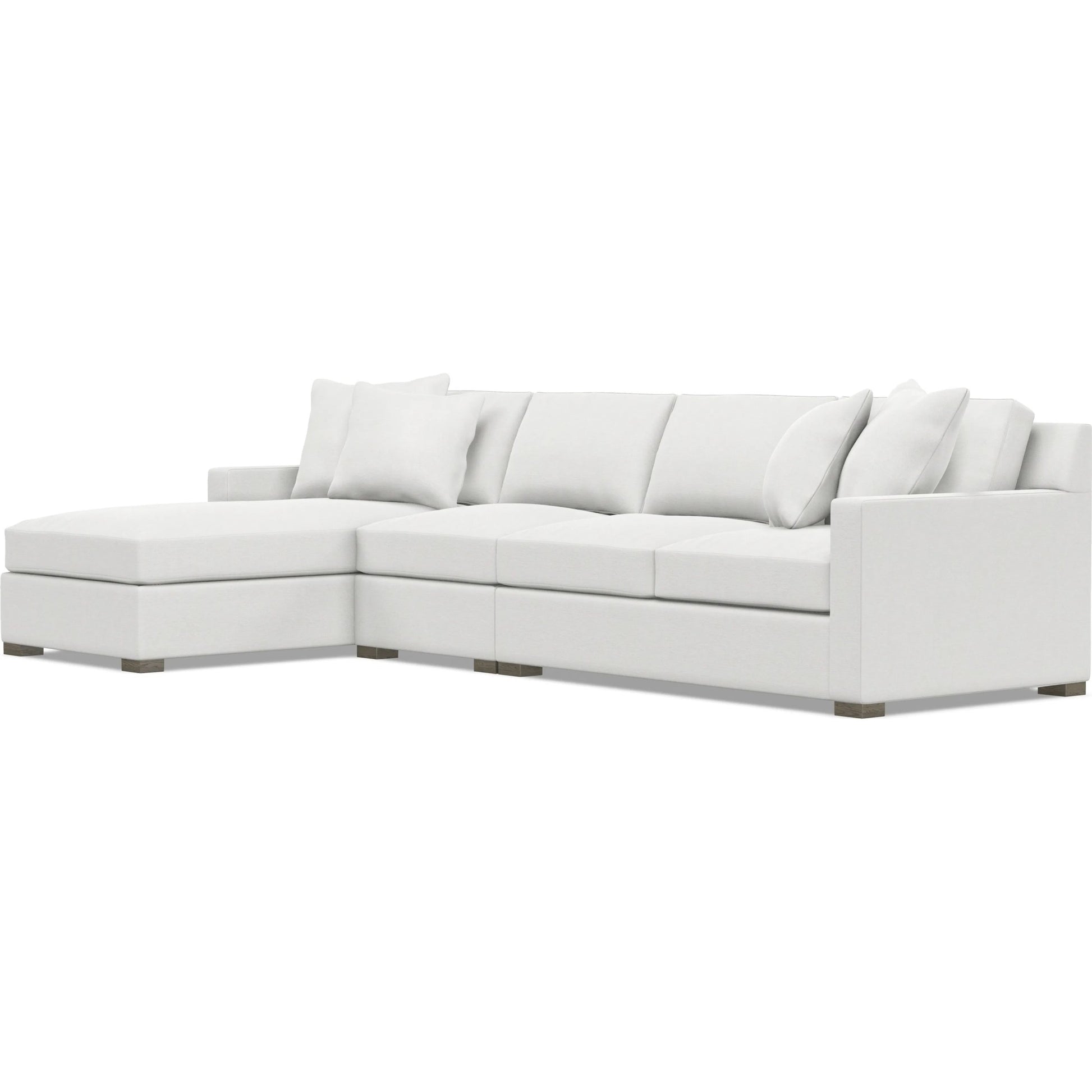 Kelsey 3-Piece Fabric Sectional by Bernhardt in wdf, 789 portobello. Made from unique in a unique style.