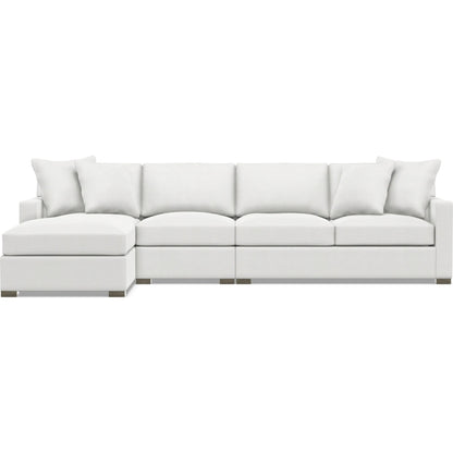 Kelsey 3-Piece Fabric Sectional by Bernhardt in wdf, 789 portobello. Made from unique in a unique style.